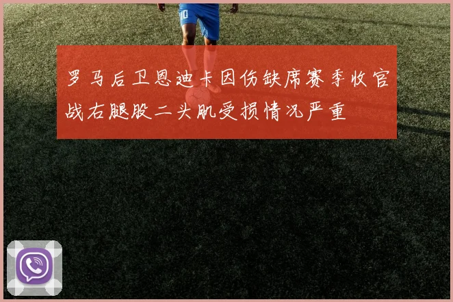 罗马后卫恩迪卡因伤缺席赛季收官战右腿股二头肌受损情况严重